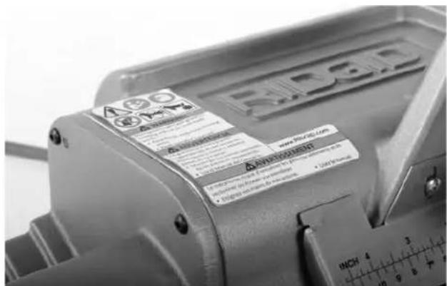 RIDGID 122XL - ADVERTENCIA - 4