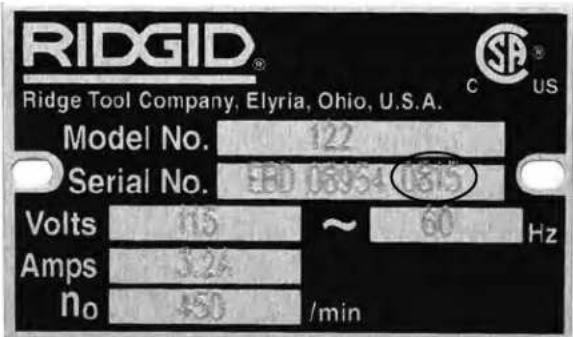 RIDGID 122XL - Recyclage - 2