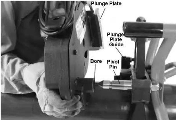 RIDGID PC-612 - Mounting Saw on Clamp - 1