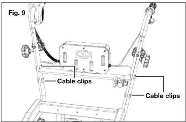 Fig. 9 Cable clips Cable clips