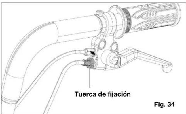 Tuerca de fijación Fig. 34