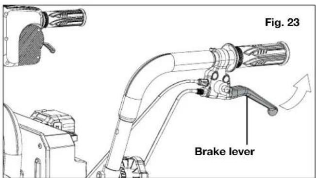 Fig. 23 Brake lever