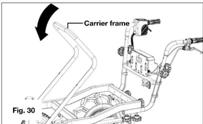 Carrier frame Fig. 30