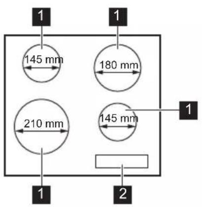 1 145 mm 180 mm 210 mm 145 mm 1 1 2