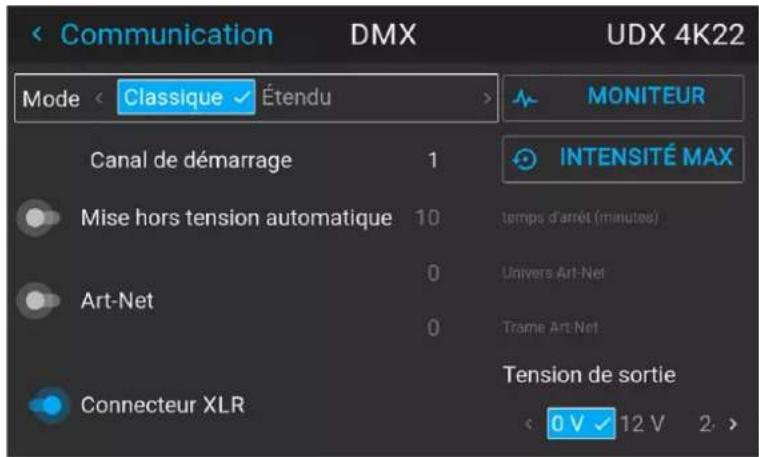 Barco Medea - Comment configurer le DMX ? - 2