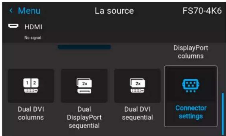 Barco Medea - Comment sélectionner un agencement à reliure - 2