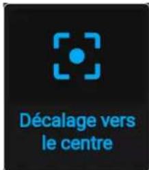 Barco Medea - Pour forcer l'objectif à aller à la position médiane - 1
