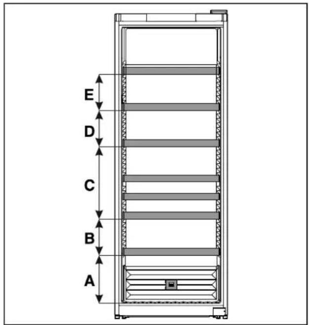 LIEBHERR WFbli 5041 - Schéma de stockage - 6
