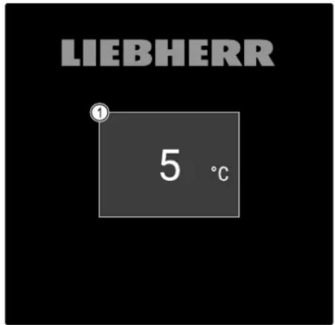 LIEBHERR WFbli 5041 - Éléments de commande et d'affichage - 1