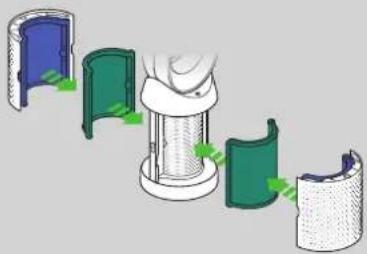 DYSON Pure Cool Cryptomic - Montering av apparatet - 1