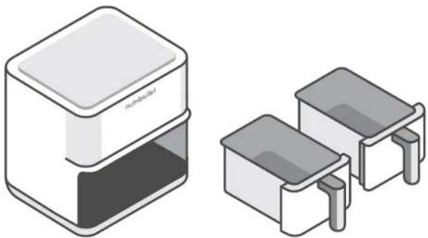 NUTRIBULLET Twin Drawer - Éléments inclus - 1