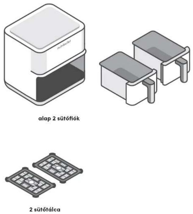 NUTRIBULLET Twin Drawer - Tartalom - 1