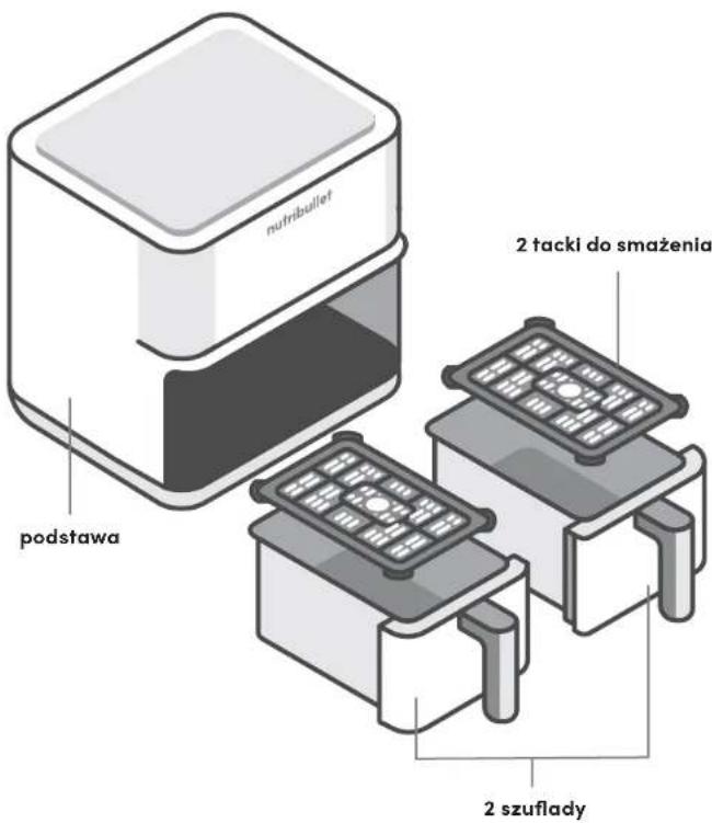 NUTRIBULLET Twin Drawer - Instrukcja montażu - 1
