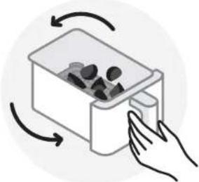 NUTRIBULLET Twin Drawer - Utilização da fritadeira de ar quente - 4