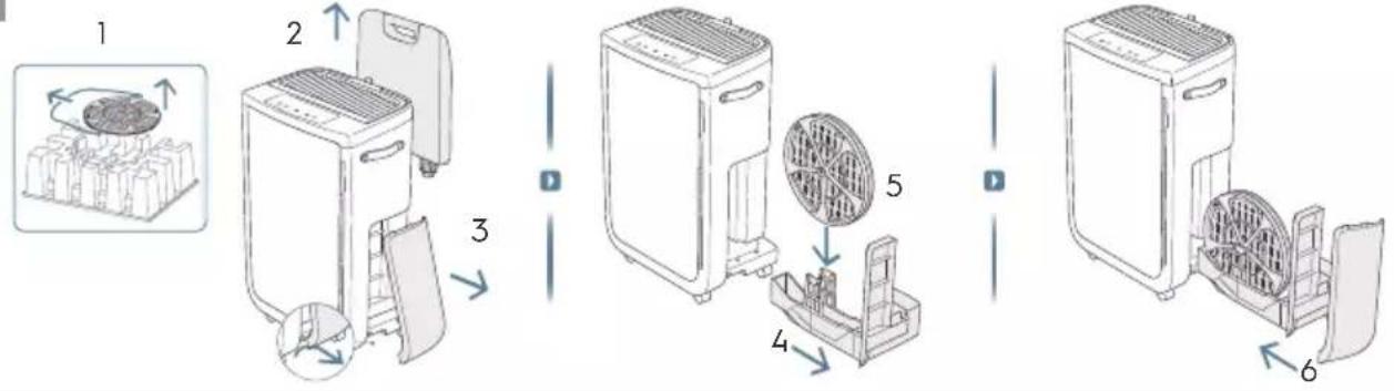 ELECTROLUX Pure Multi 700 - HAVA TEMİZLEYİCİNİZİN AÇIKLAMASI - 1