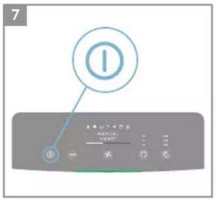 ELECTROLUX Pure Multi 700 - ZMIANA TRYBÓW, PRĘDKOŚCI WENTYLATORA, OBROTU ORAZ WILGOTNOŚCI - 4