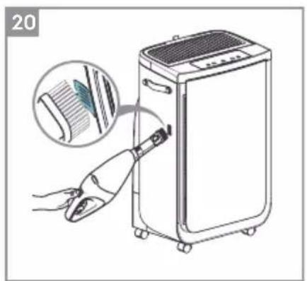 ELECTROLUX Pure Multi 700 - ZMIANA TRYBÓW, PRĘDKOŚCI WENTYLATORA, OBROTU ORAZ WILGOTNOŚCI - 17