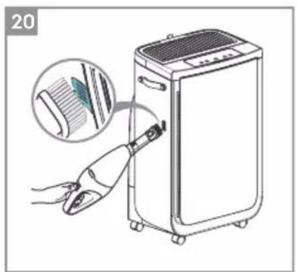 ELECTROLUX Pure Multi 700 - REEMPLACER LES FILTRES HEPA - 17