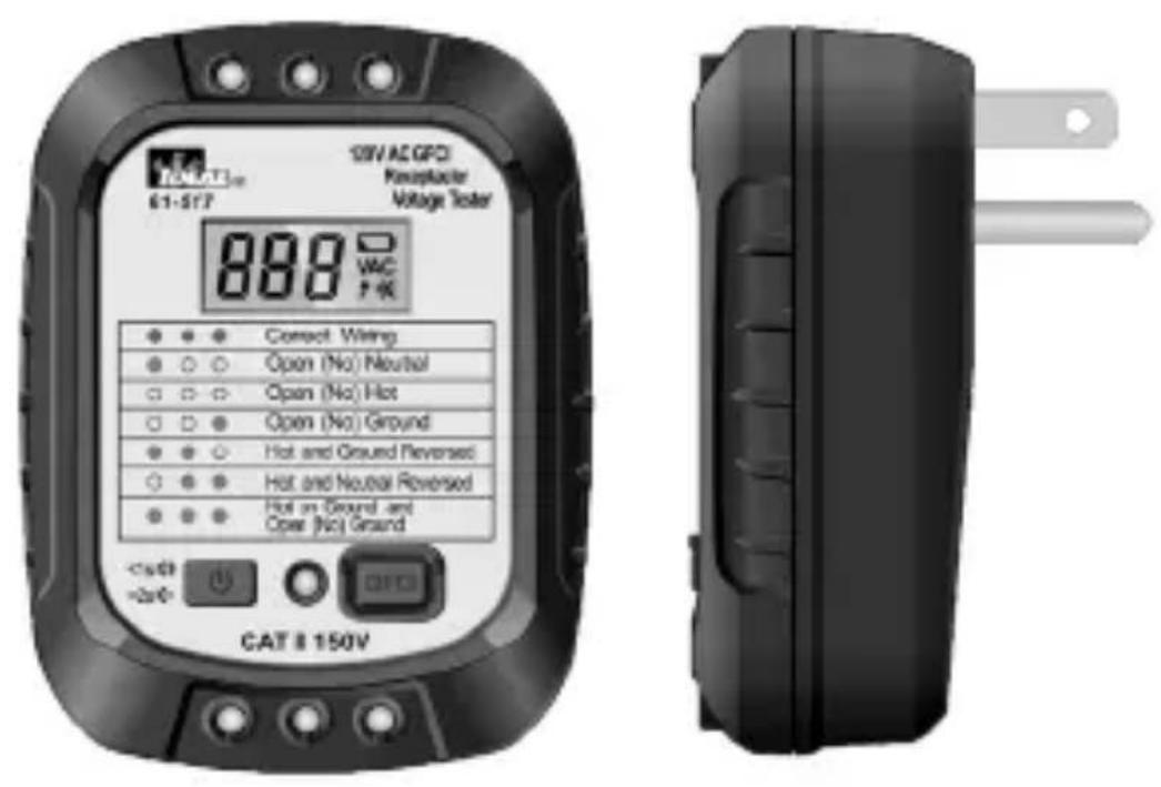 IDEAL 61-517 GFCI - Test et Mesurage IDEAL® - 1