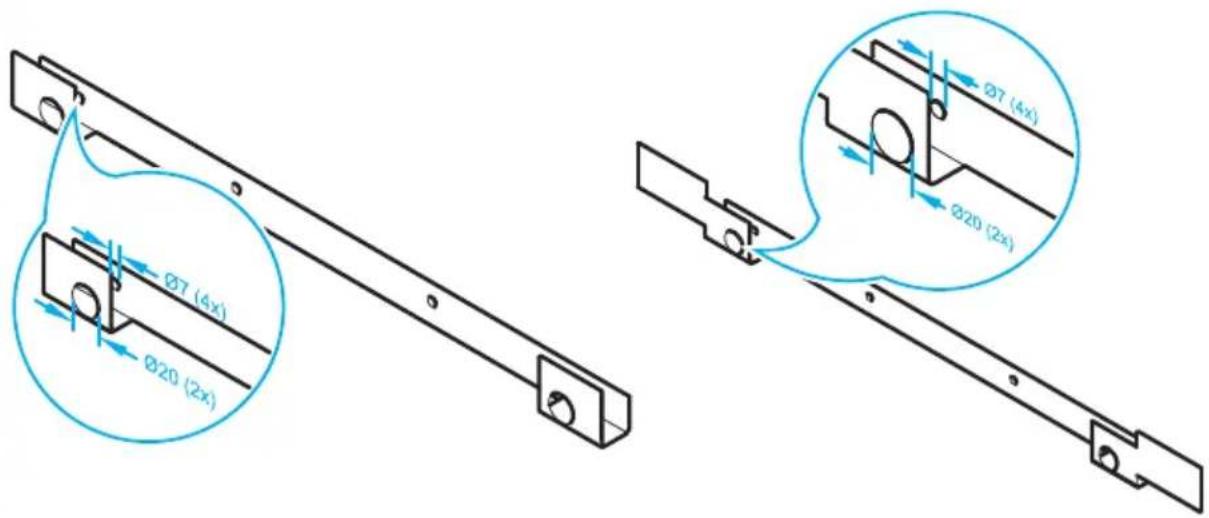 Ø7 (4x) Ø20 (2x) Ø7 (4x) Ø20 (2x)