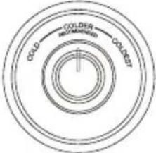 Orima ORH-450-NF-W - Temperature setting recommendation - 3