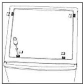 Orima ORH-17551-X - Inversão da Abertura da Porta - 1