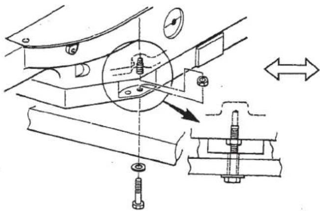 JUKI LK-1930 - Connecting the air hose / Anschluß des Luftschlauchs / Branchement des tuyaux flexibles d'air / Modo de connectar la manguera de aire / Collegamento del tubo di aria - 4