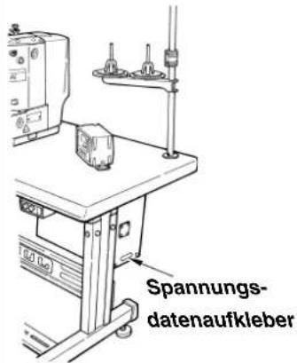 JUKI LK-1942ZA5050 - - Spannungsdaten - 1