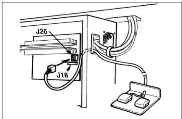 JUKI LK-1942ZA5050 - Conexión del pedal de paso - 2 - 1