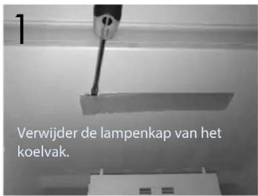 THOMSON THLR358NFIX - Alvorens uw apparaat weg te gooien, maak de ledlamp los van uw apparaat. - 1