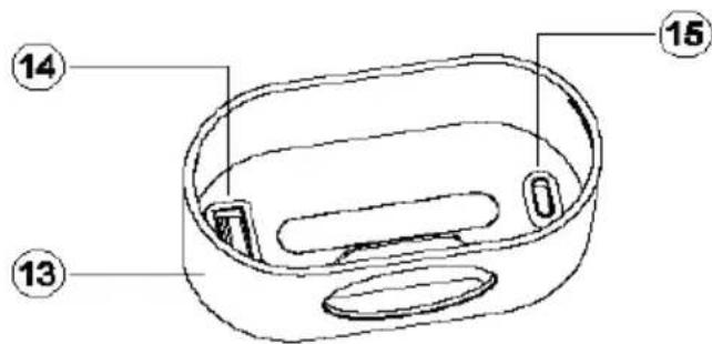 THOMSON CL800I - Uitgangspoort USB 5 V/1 A - 1