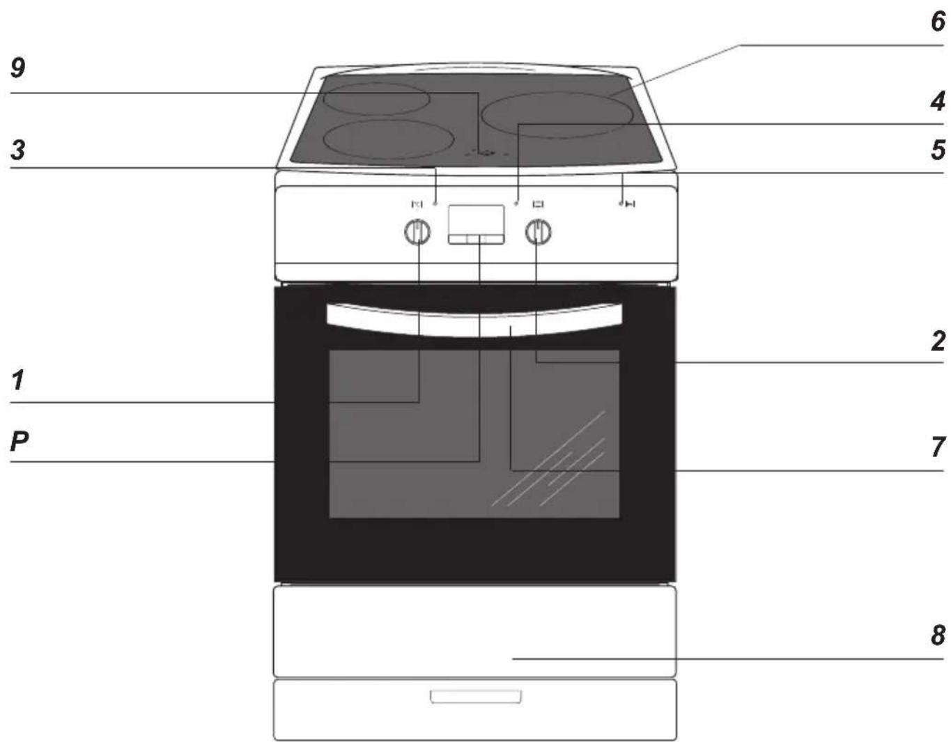 THOMSON TIMP61.3WH - DESCRIPTION DE L'APPAREIL - 1