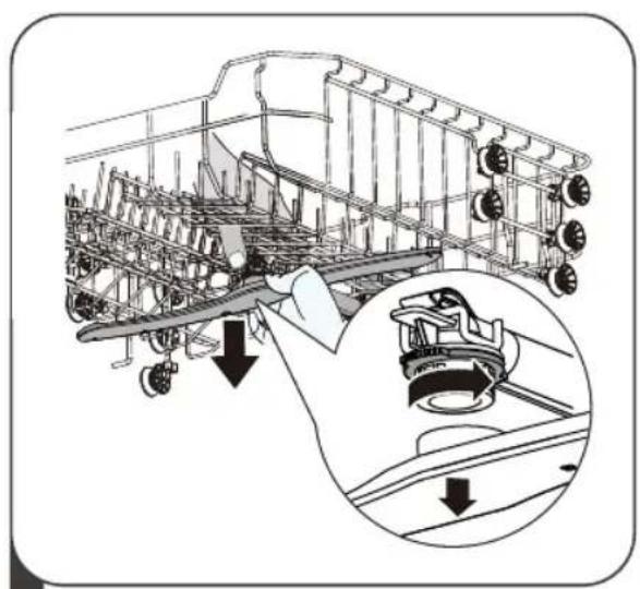 THOMSON TWBI4614DFULL - Nettoyage des bras d'aspersion - 1