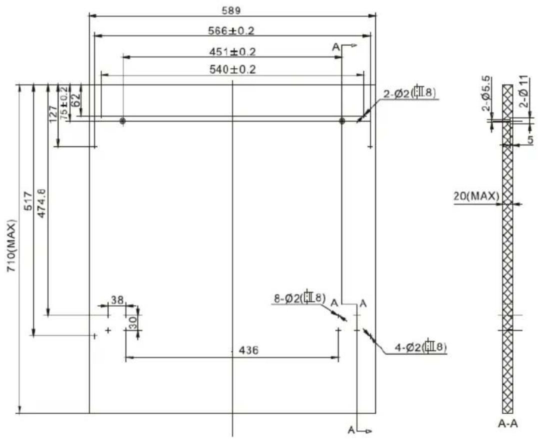 THOMSON TWBI4614DFULL - Préparer et assembler un panneau décoratif (non fourni) - 1