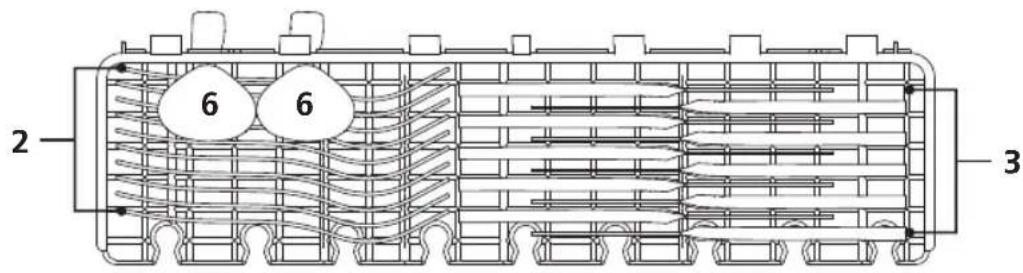 THOMSON TWBI4614DFULL - Chargement de l'étagère à couverts et du panier à couverts - 1