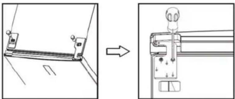 THOMSON THD421NFSL - DOOR CONVERSION - 1