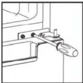 THOMSON THD421NFSL - INVERSION DES PORTES - 3
