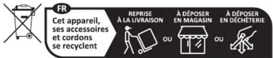 THOMSON THD421NFSL - Avant de jeter votre appareil, dé montez la lumière re LED de votre appareil. - 4