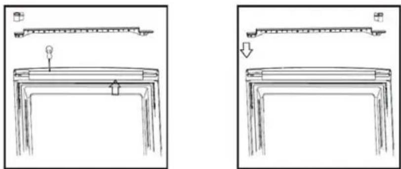 THOMSON THD421NFSL - DOOR CONVERSION - 2
