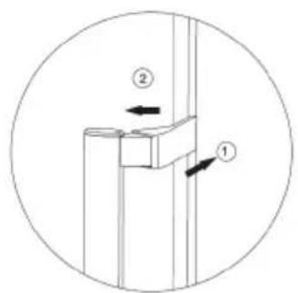 THOMSON THFZ272NFIX - Easy open handle installation - 2
