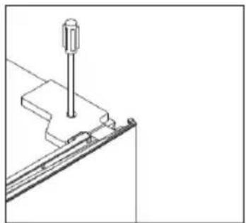 THOMSON THFZ272NFIX - Inversion de la porte - 2