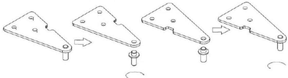 THOMSON TH178EBI - INVERSION DU SENS D'OUVERTURE DES PORTES - 7