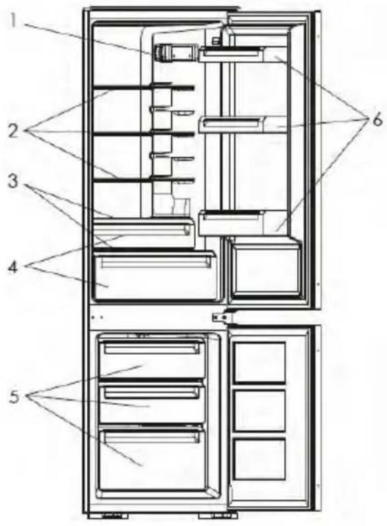 THOMSON TH178EBI - NAMES OF PARTS - 1