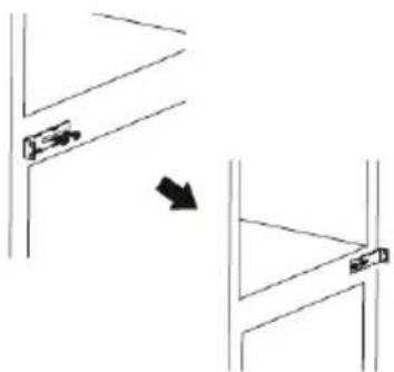 THOMSON TH178EBI - INVERSION DU SENS D'OUVERTURE DES PORTES - 5