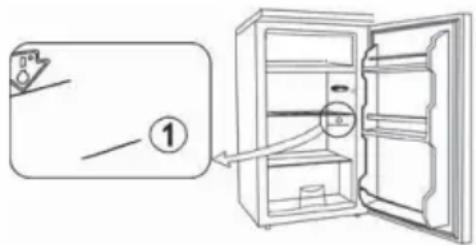 THOMSON THLR358NFWH - INSTALLATION DE L'INDICATEUR DE TEMPERATURE - 1