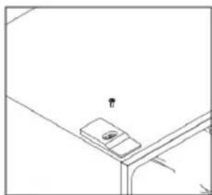 THOMSON THLR358NFWH - Inversion de la porte - 8