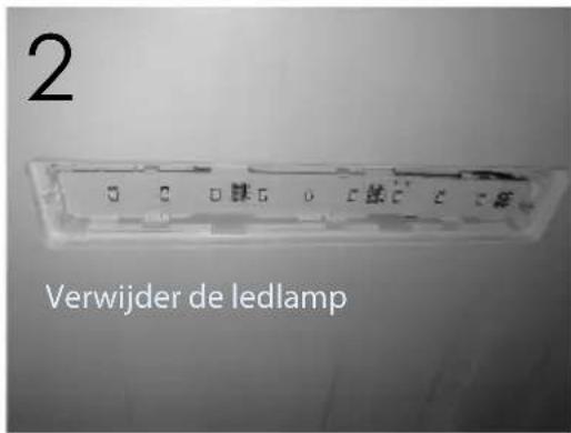 THOMSON THLR358NFWH - Alvorens uw apparaat weg te gooien, maak de ledlamp los van uw apparaat. - 2
