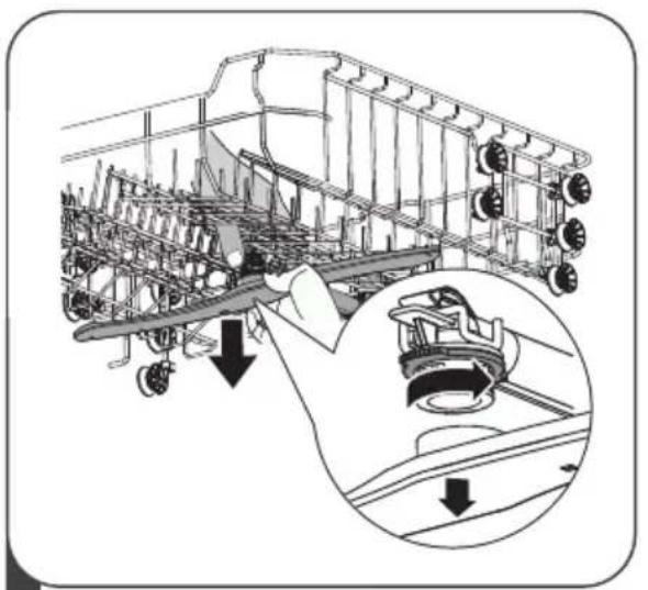 THOMSON THPRIMO245DFULL - Nettoyage des bras d'aspersion - 1
