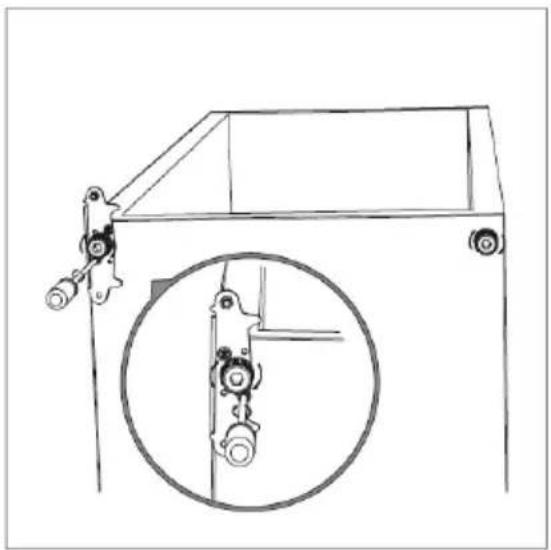 THOMSON THFZ204NFWH - INVERSION DE LA PORTE - 6