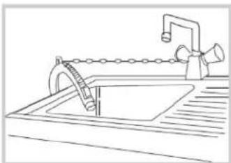THOMSON TW1490 - Évacuation de l'eau - 2